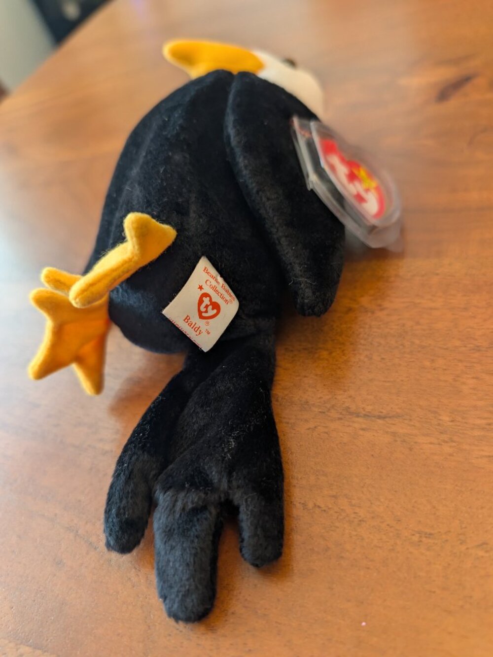 TY Beanie Baby “Baldy” the Eagle 🦅 | Vintage 1996 Plush w/ Tag Protector - Picture 4 of 6